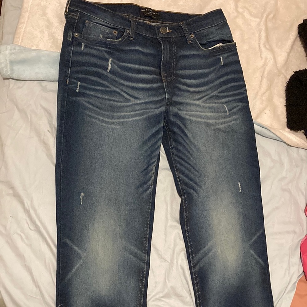 Woman’s denim jeans